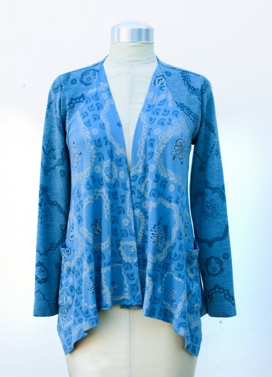 Harmony cardigan in indigo Arabian Nights size 34